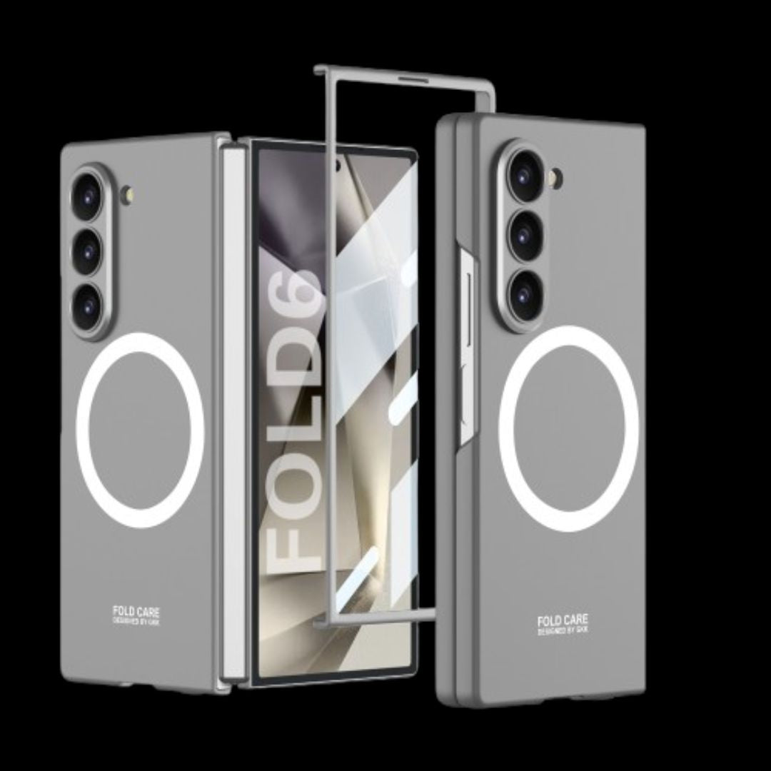Galaxy Z Fold 6 – Ultra-Thin with Built-In Magnet Cover & Case