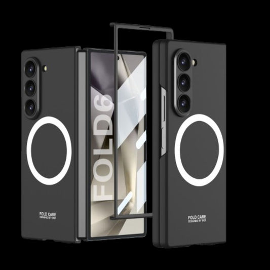 Galaxy Z Fold 6 – Ultra-Thin with Built-In Magnet Cover & Case