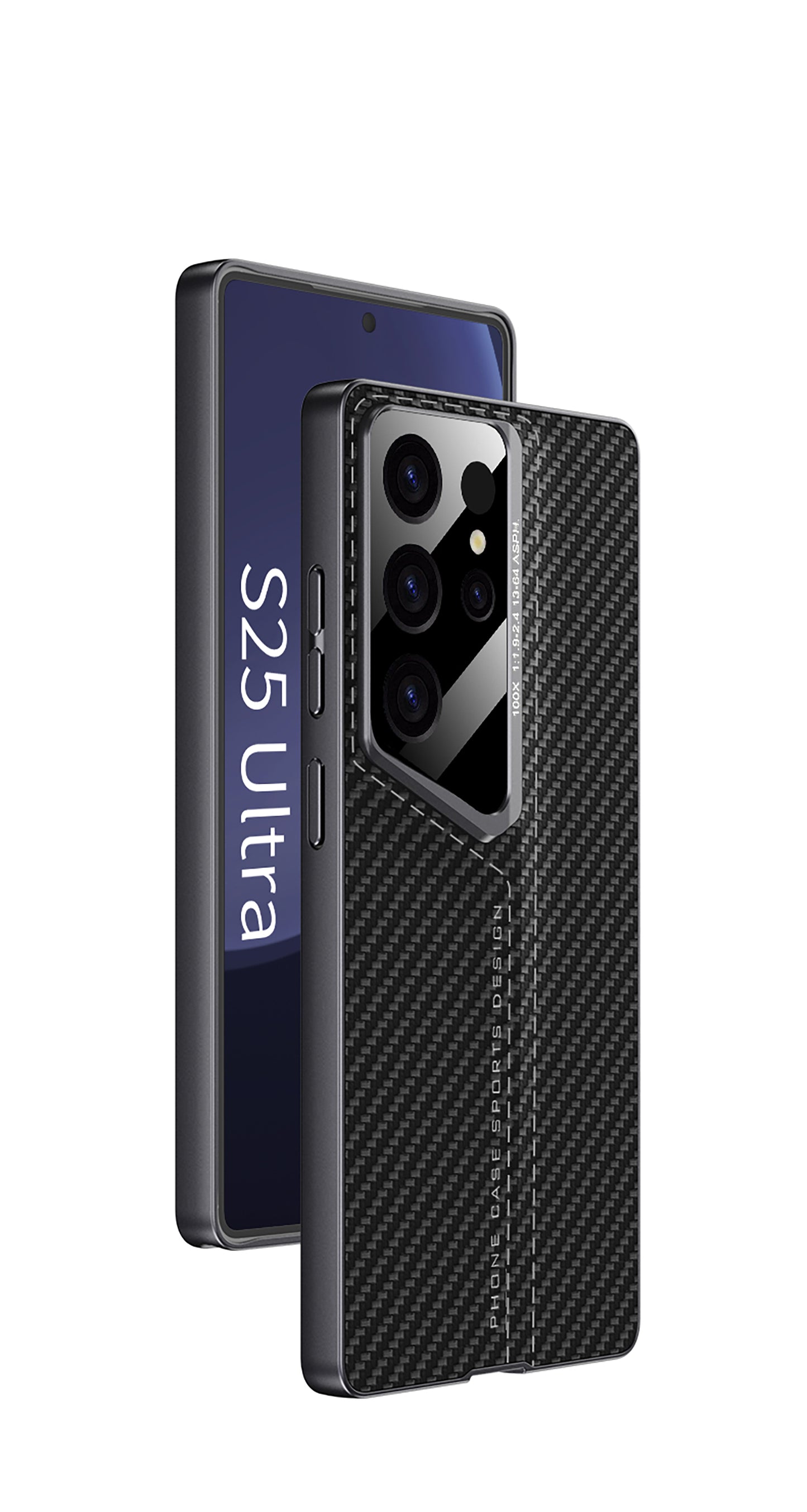 Samsung Galaxy S25 Ultra – Leather Blade Slim Hard Back Cover & Case