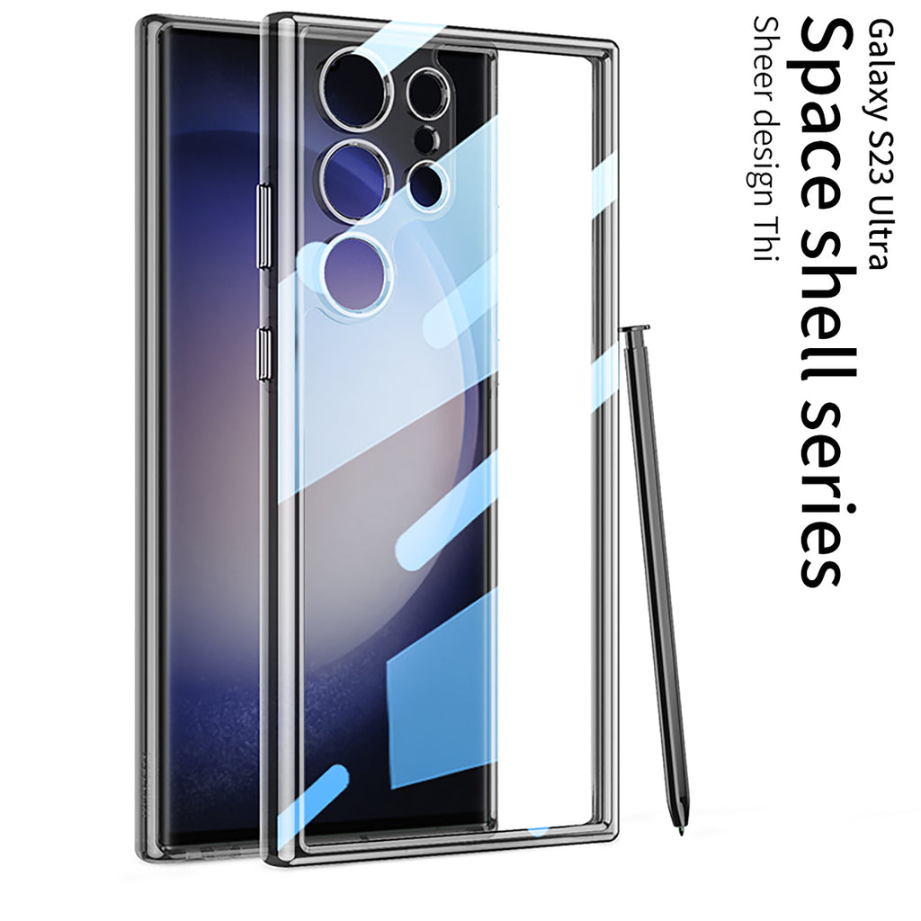 Samsung S23 Ultra – Hybrid Transparent Cover & Case