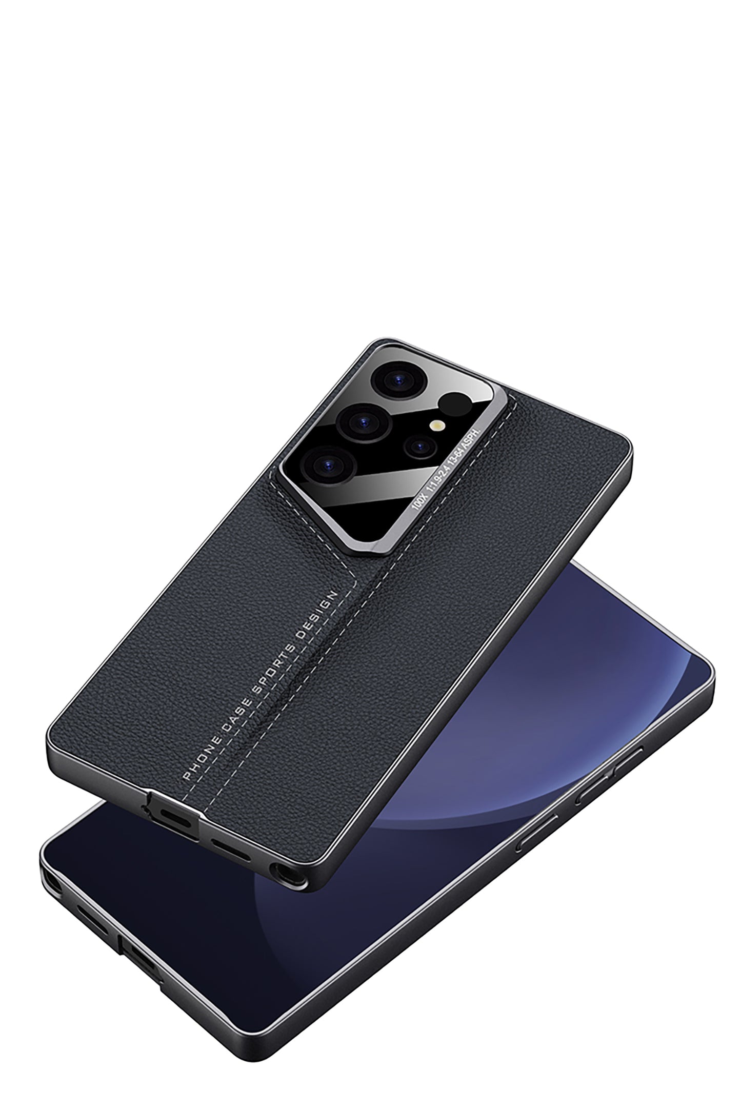 Samsung Galaxy S25 Ultra – Leather Blade Slim Hard Back Cover & Case