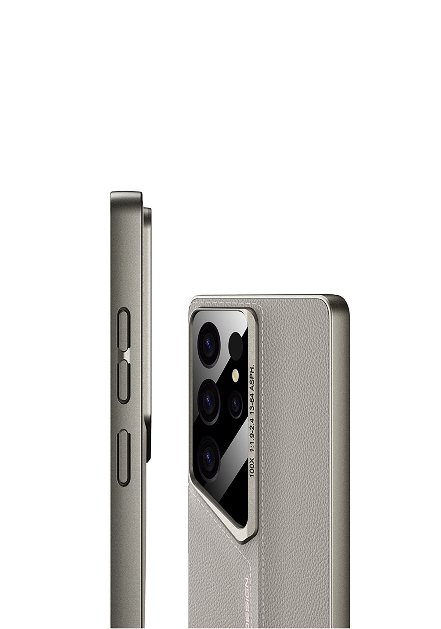 Samsung Galaxy S25 Ultra – Leather Blade Slim Hard Back Cover & Case