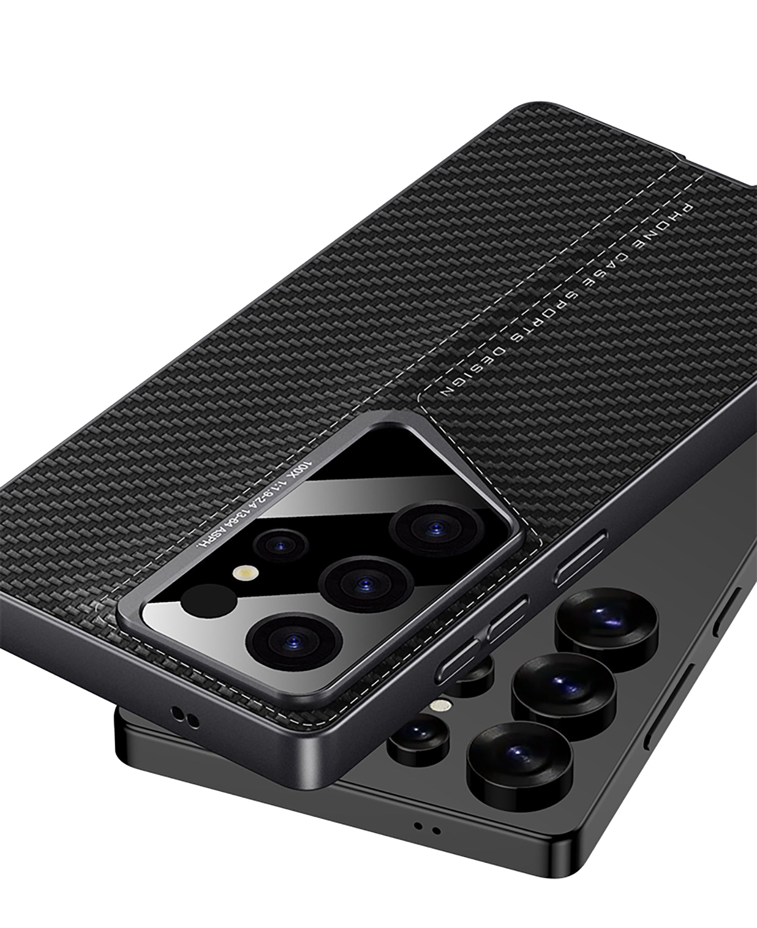 Samsung Galaxy S25 Ultra – Leather Blade Slim Hard Back Cover & Case