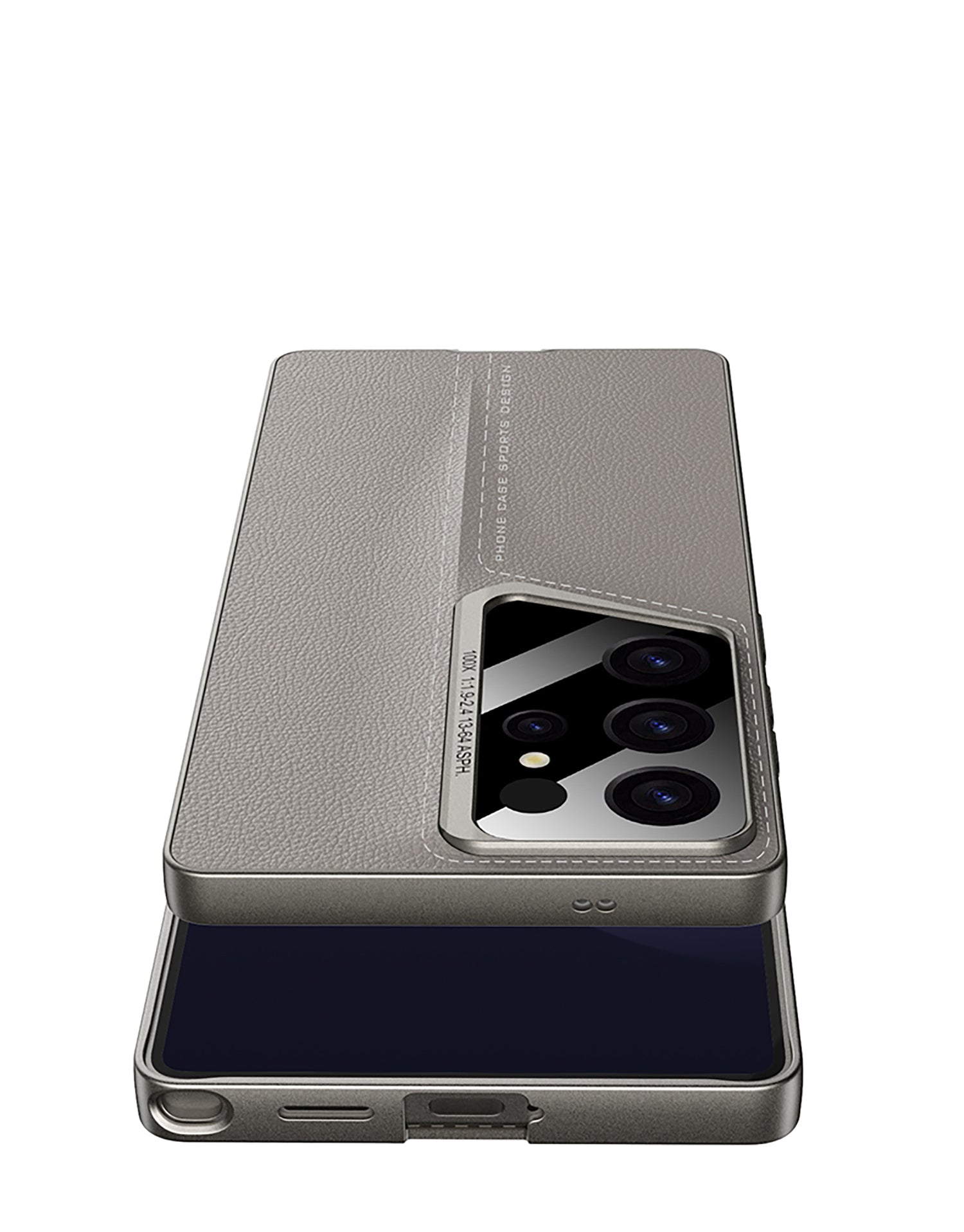 Samsung Galaxy S25 Ultra – Leather Blade Slim Hard Back Cover & Case