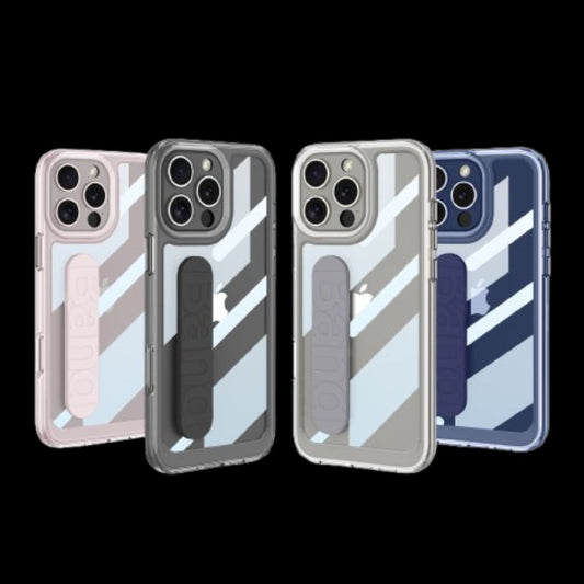 Apple iPhone 16 / Plus / Pro / Pro Max – Transparent with Wrist Band Cover & Case