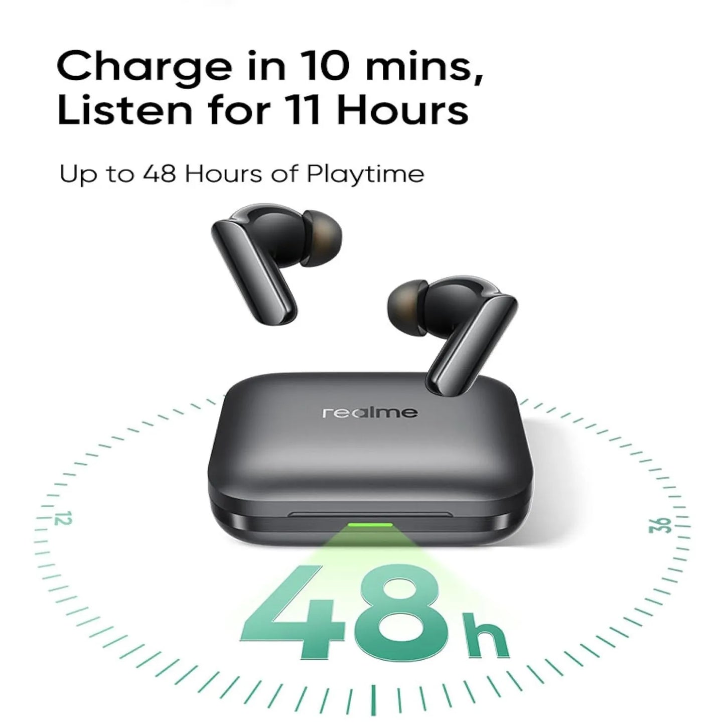realme Buds Air 7 Pro TWS Earbuds with Active Noise Cancellation