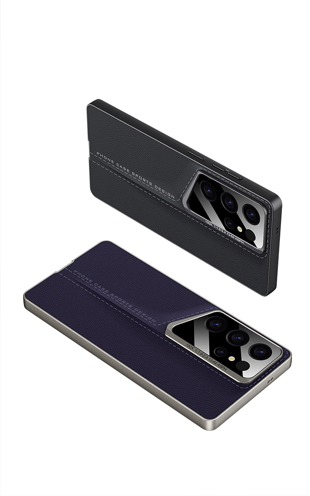 Samsung Galaxy S25 Ultra – Leather Blade Slim Hard Back Cover & Case