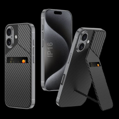 Apple iPhone 16 / Plus / Pro / Pro Max – Leather Card Slot Cover & Case