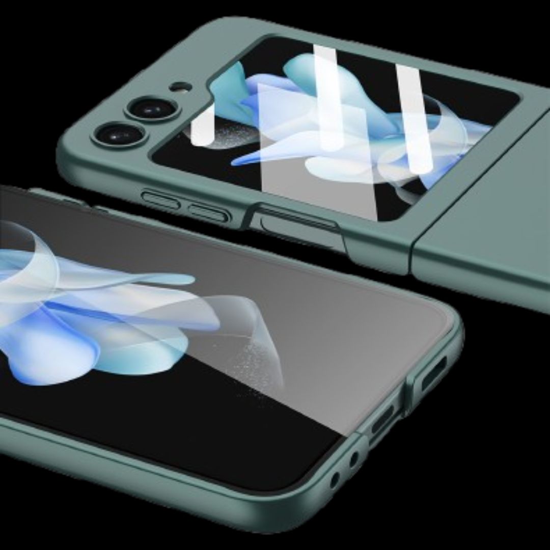 Galaxy Z Flip 5 – Shell Membrane + Glass Cover & Case