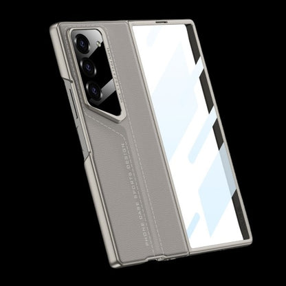 Galaxy Z Fold 6 – Ultra-Thin Blade PU Leather Cover & Case