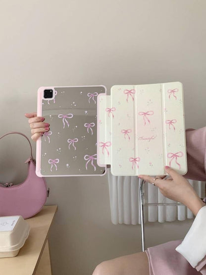 Pink Bow iPad Case – Soft Girl Aesthetic