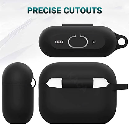 Silicone Airpods Case With Key Chain