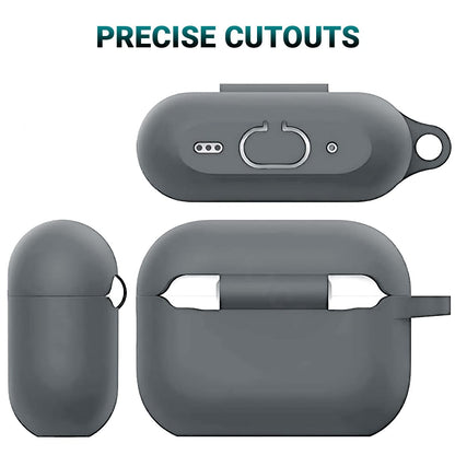 Silicone Airpods Case With Key Chain
