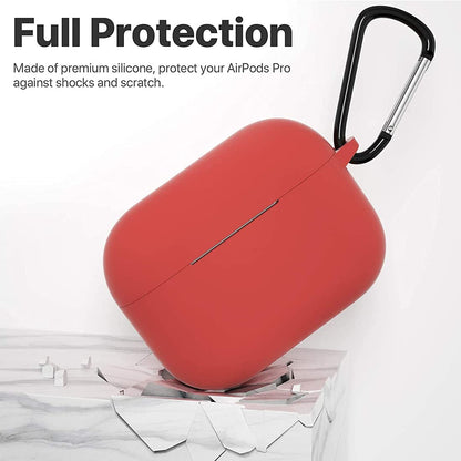 Silicone Airpods Case With Key Chain