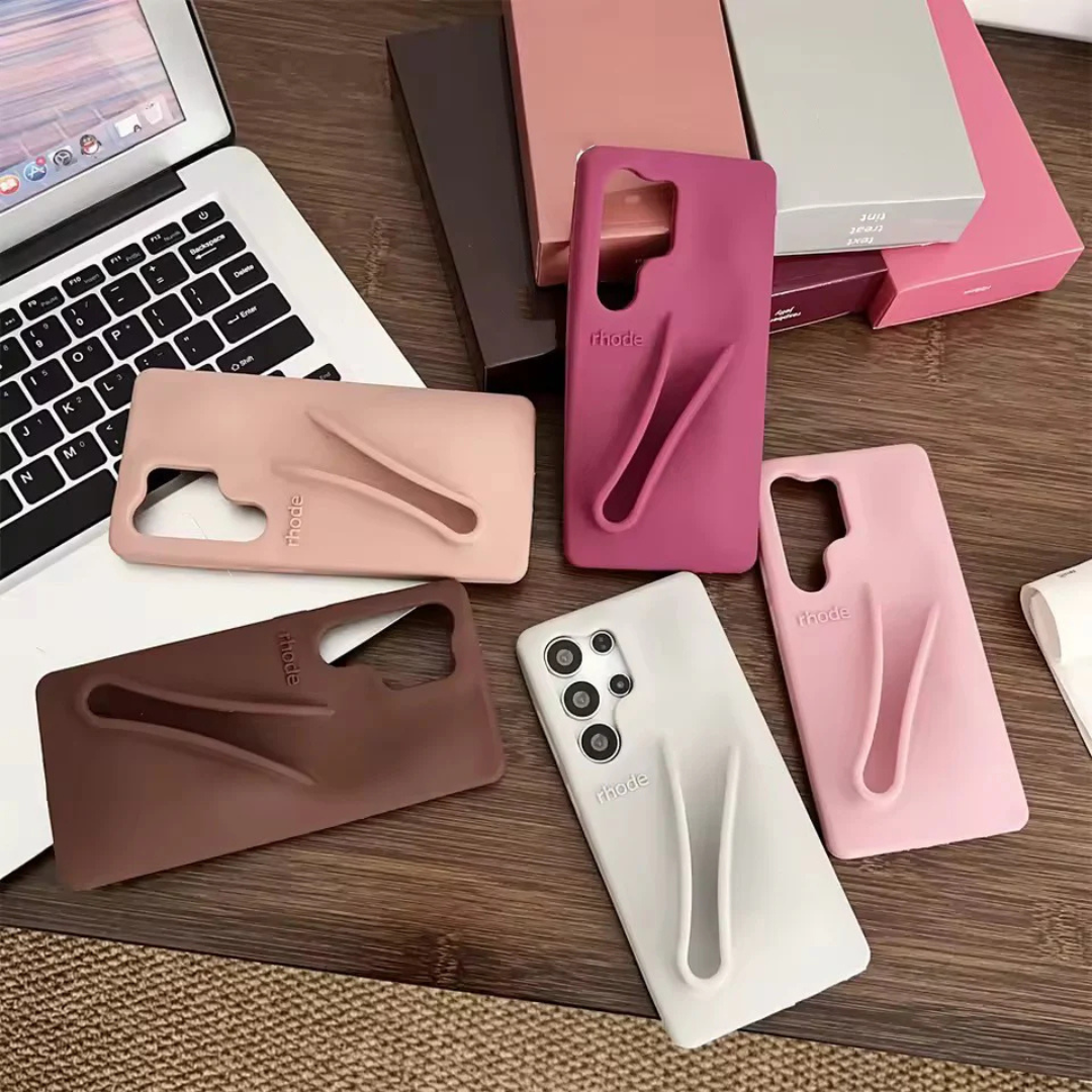 Apple iPhone 13 / Pro / Pro Max – Silicone Phone Cover with Built-in Lip Tint Holder