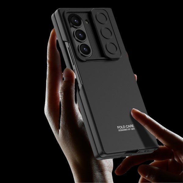 Galaxy Z Fold 6 – Thin PC + Glass + Slide Cover & Case