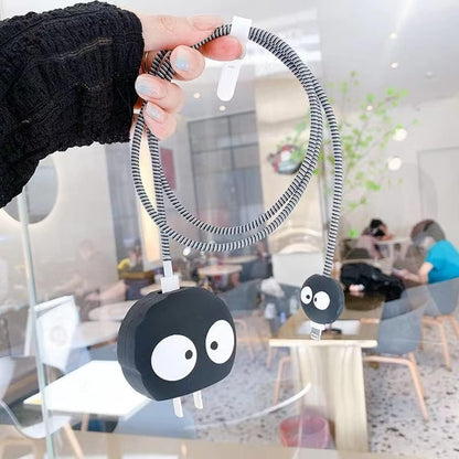 Cute Cartoon Character - iPhone Charger Case