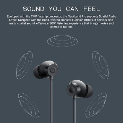 CMF by Nothing Neckband Pro 50dB ANC, Smart Dial Design, 37 Hrs playtime Bluetooth