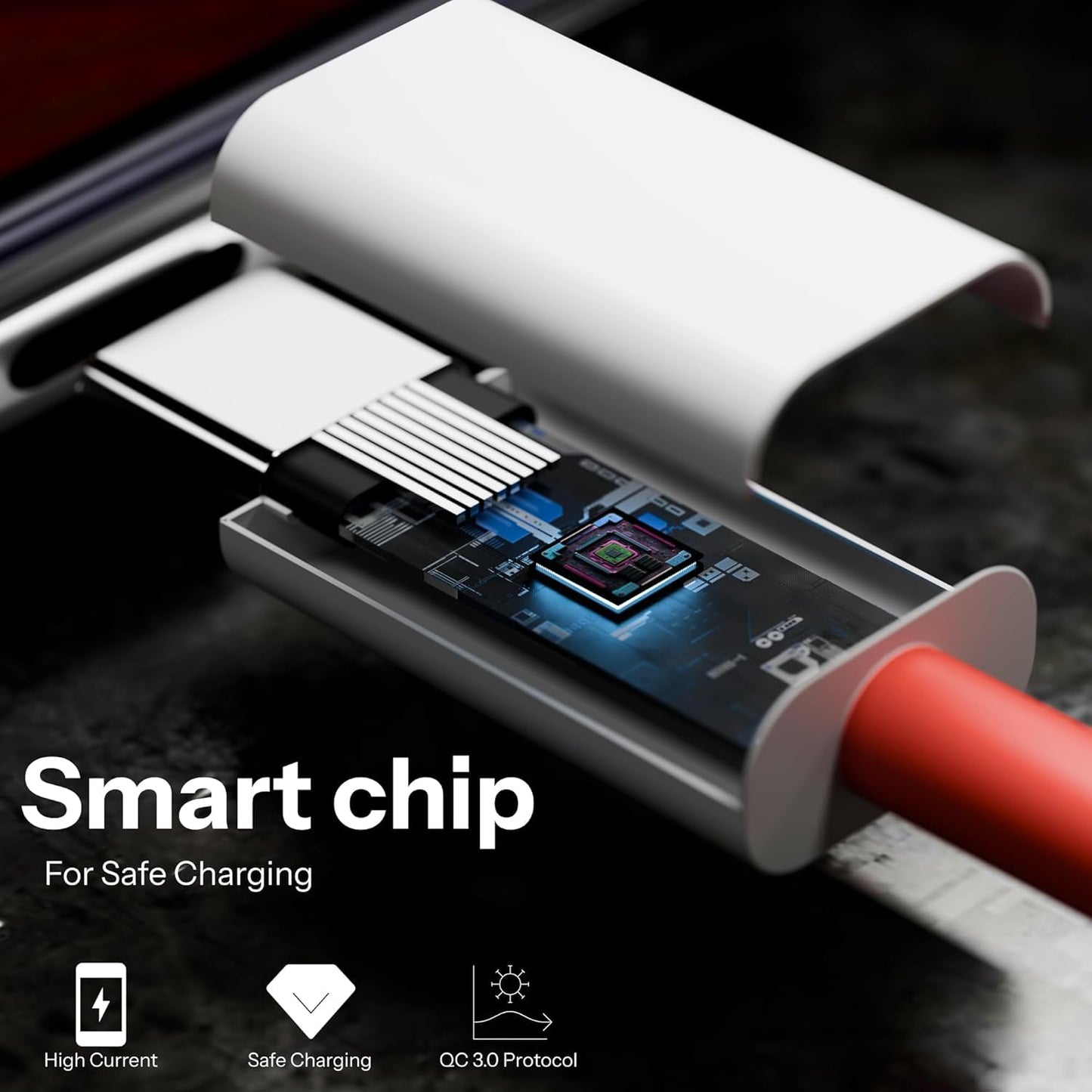 SUPERVOOC fast charging Type C Cable - 120W