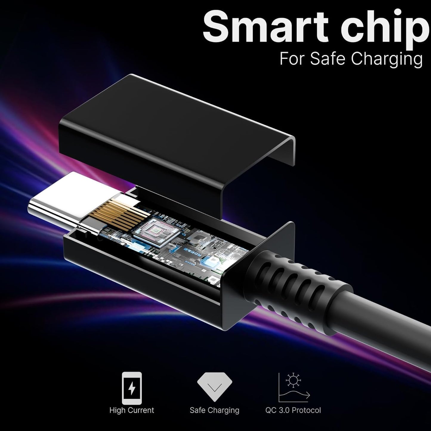 Type C to C Fast Charging Cable - 5 AMP