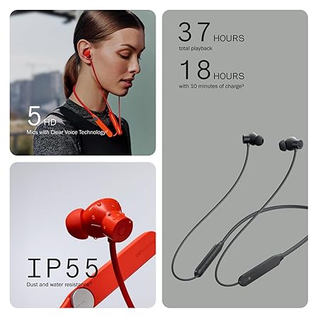 CMF by Nothing Neckband Pro 50dB ANC, Smart Dial Design, 37 Hrs playtime Bluetooth