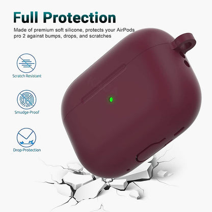 Silicone Airpods Case With Key Chain