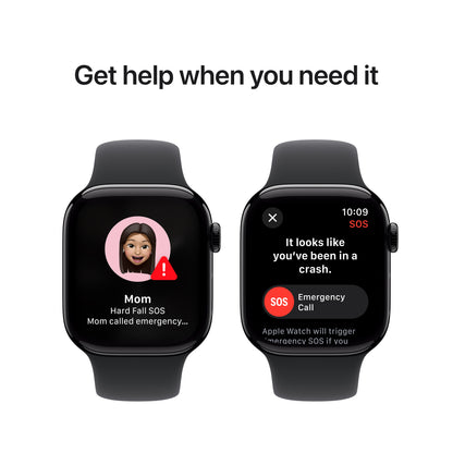 Apple Watch Series 10 - With 42 MM Black Sport Band