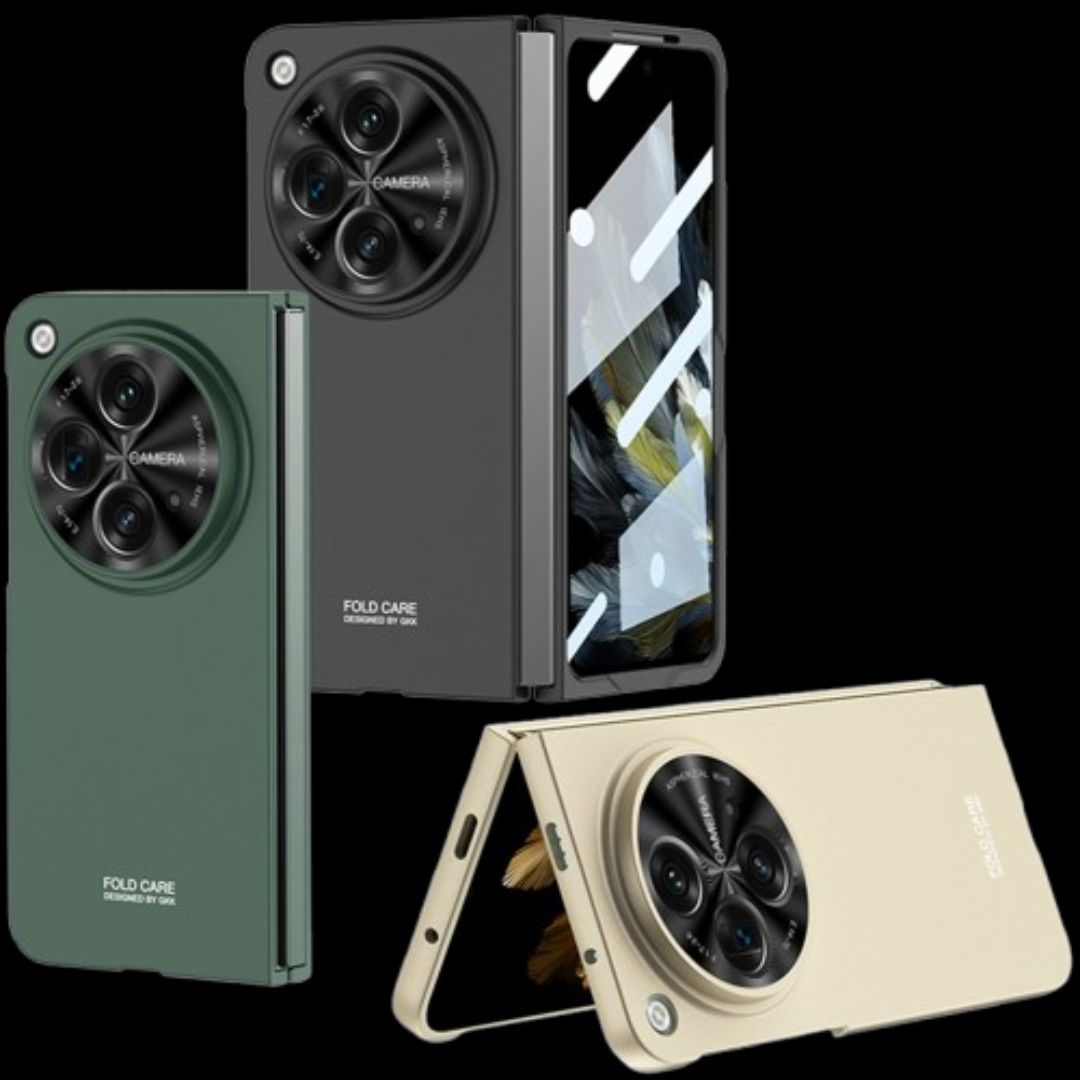 OnePlus Open – Built-In Tempered Glass Front Cover & Case