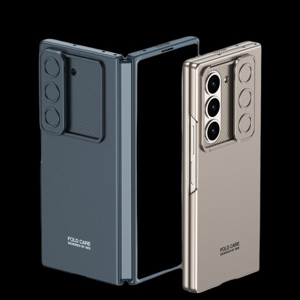 Galaxy Z Fold 6 – Thin PC + Glass + Slide Cover & Case