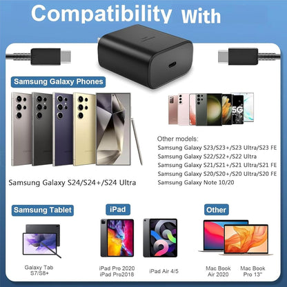 45W Super Fast Charger Adapter - Type C to C Adaptor