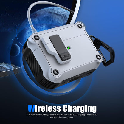 Security Lock Wireless Charging - Protective Airpods Case