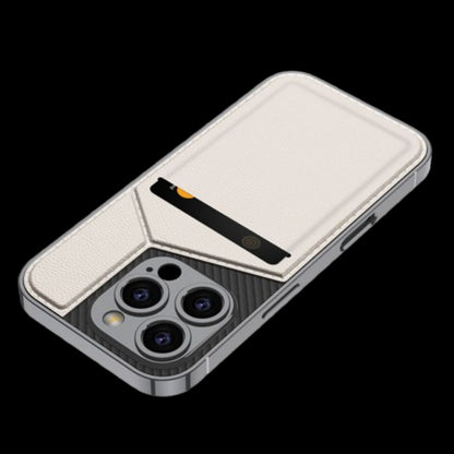 Apple iPhone 16 / Plus / Pro / Pro Max – Leather Card Slot Cover & Case