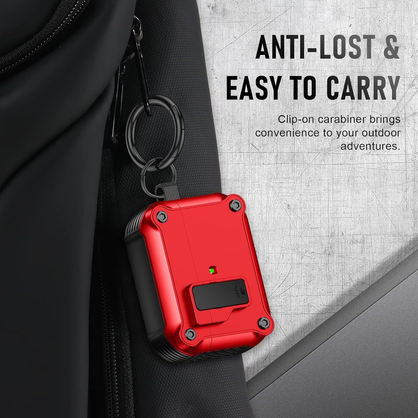 Security Lock Wireless Charging - Protective Airpods Case