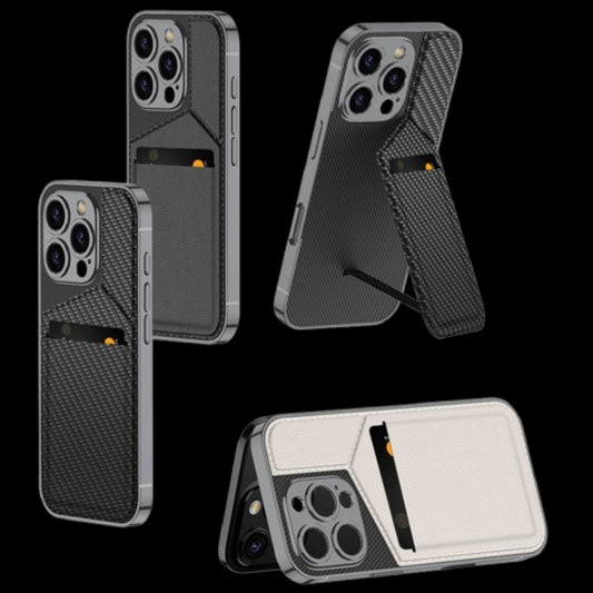 Apple iPhone 16 / Plus / Pro / Pro Max – Leather Card Slot Cover & Case
