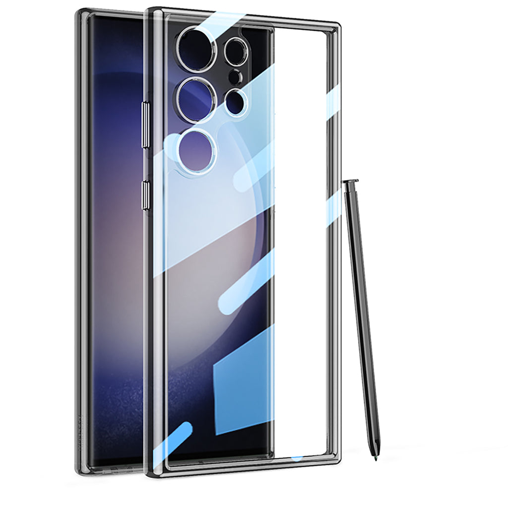 Samsung S23 Ultra – Hybrid Transparent Cover & Case