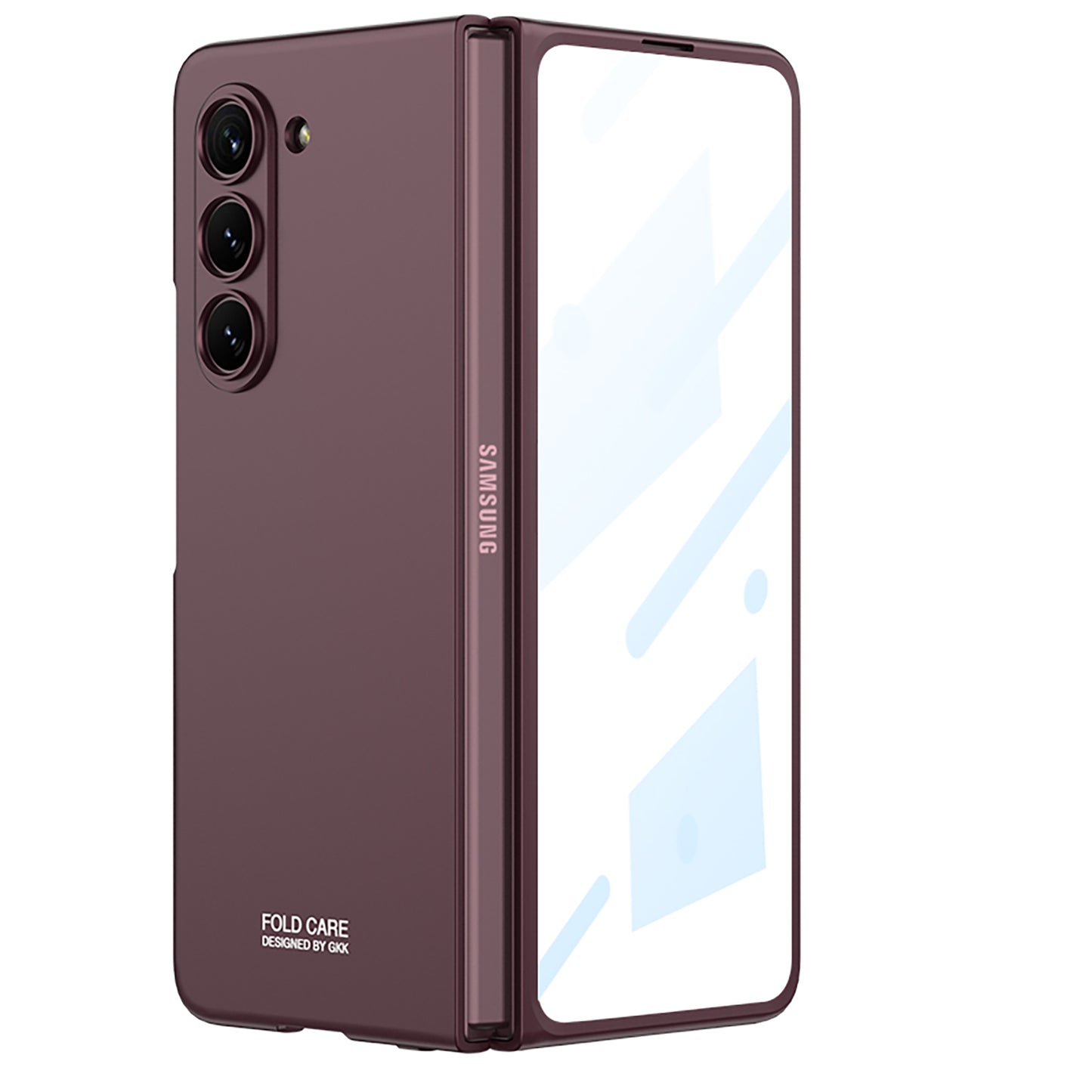 Galaxy Z Fold 5 – Ultra-Thin PC + Glass Cover & Case
