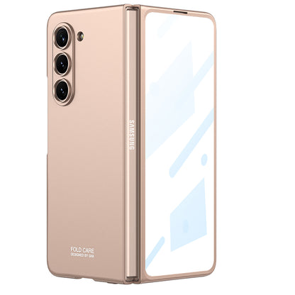 Galaxy Z Fold 5 – Ultra-Thin PC + Glass Cover & Case