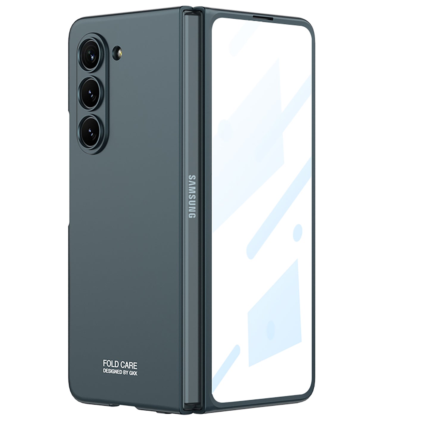 Galaxy Z Fold 5 – Ultra-Thin PC + Glass Cover & Case