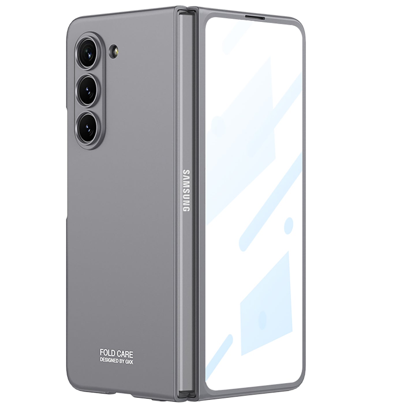 Galaxy Z Fold 5 – Ultra-Thin PC + Glass Cover & Case