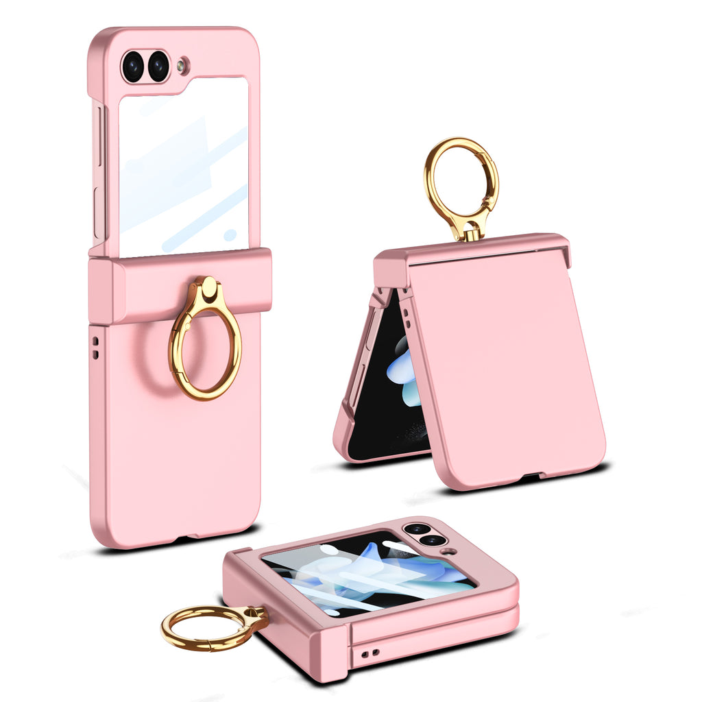 Galaxy Z Flip 5 – Hinge Box Ring Cover & Case