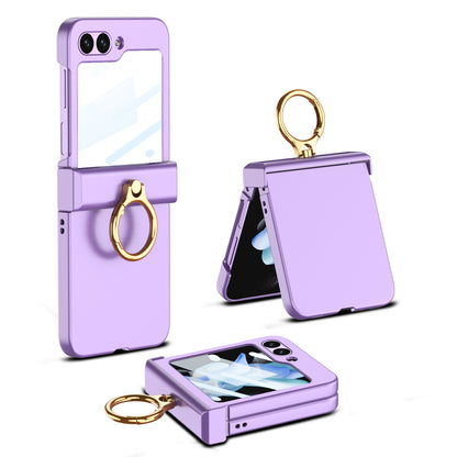 Galaxy Z Flip 5 – Hinge Box Ring Cover & Case