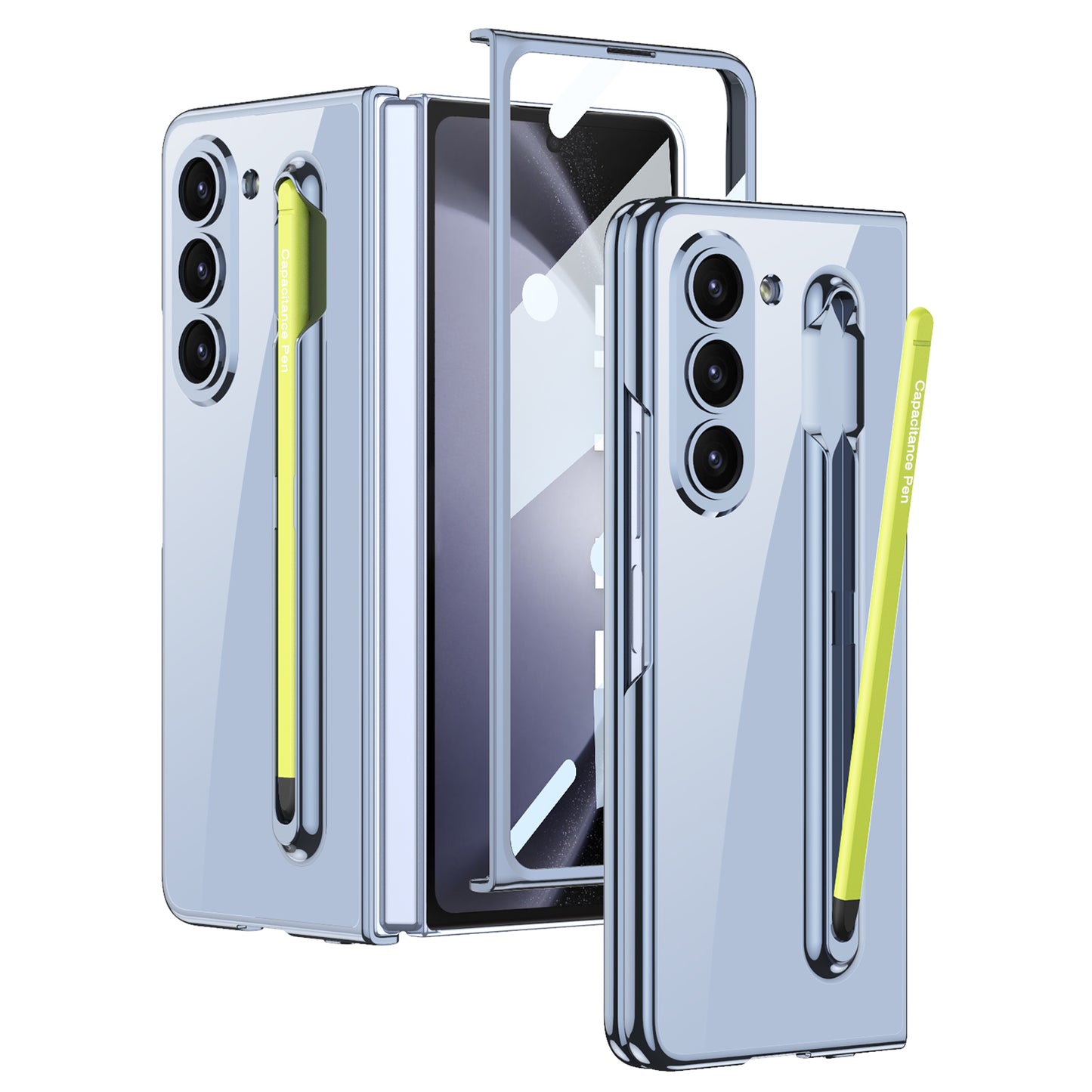Galaxy Z Fold 5 – Phantom with Pen Slot Cover & Case Case