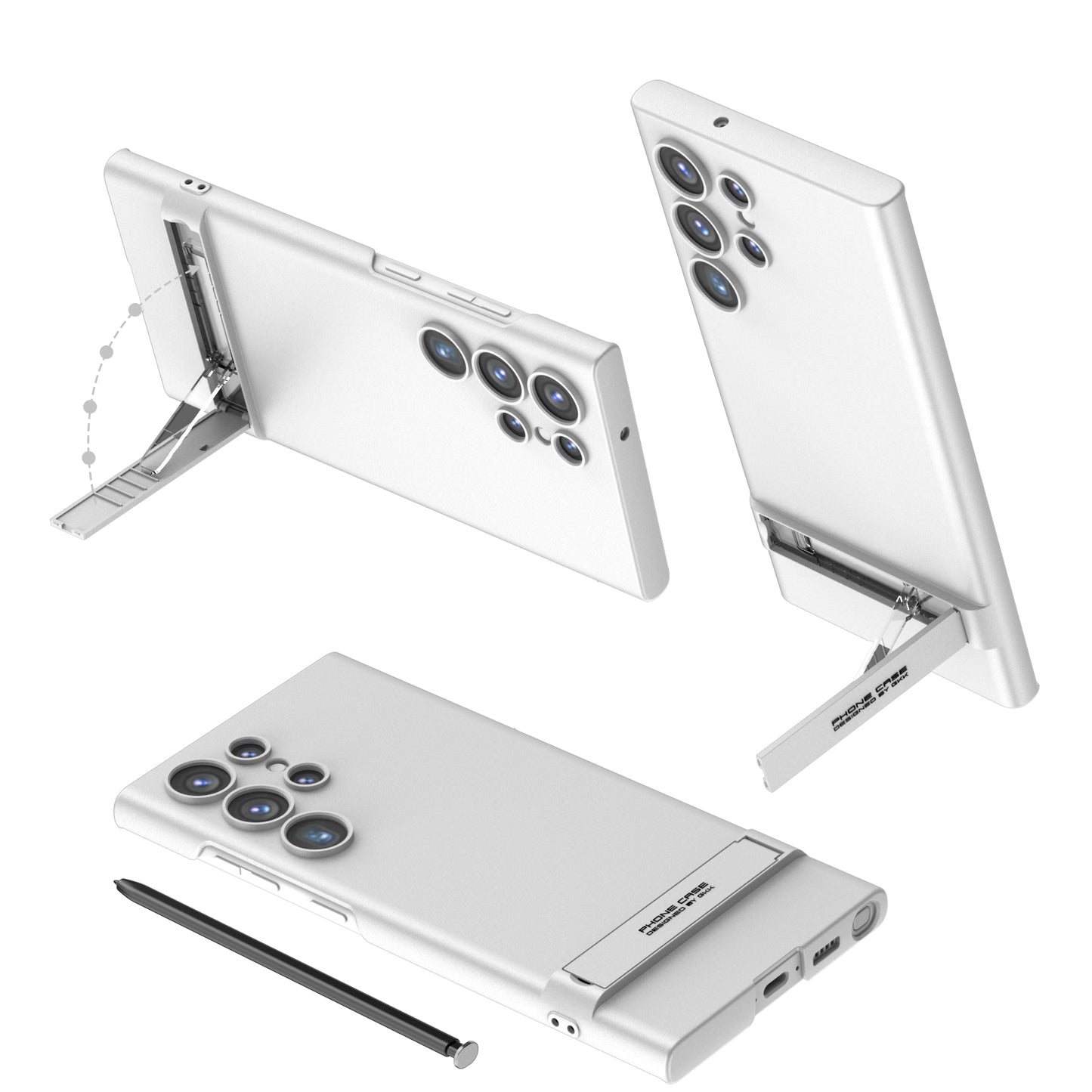 Samsung Galaxy S24 / Ultra – Slim Back Kickstand Cover & Case