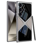 Samsung S24 Ultra Case – Electroplated PU Leather Cover & Case