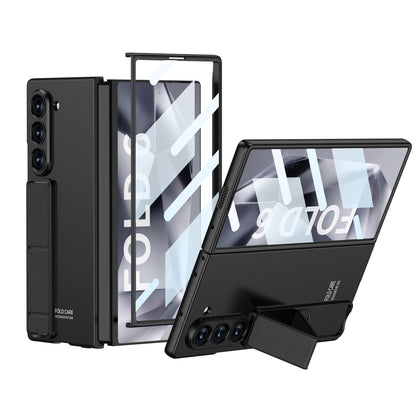 Galaxy Z Fold 6 – Ultra Thin with Kickstand and Glass Cover & Case