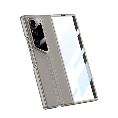 Galaxy Z Fold 6 – Ultra-Thin Blade PU Leather Cover & Case