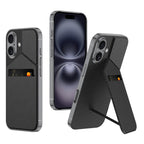 Apple iPhone 16 / Plus / Pro / Pro Max – Leather Card Slot Cover & Case