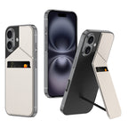 Apple iPhone 16 / Plus / Pro / Pro Max – Leather Card Slot Cover & Case