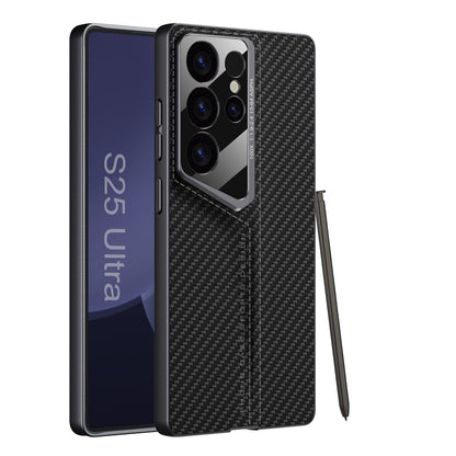 Samsung Galaxy S25 Ultra – Leather Blade Slim Hard Back Cover & Case