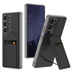 Samsung Galaxy S25 / Ultra– Rotor Stand Card Bag Cover & Case